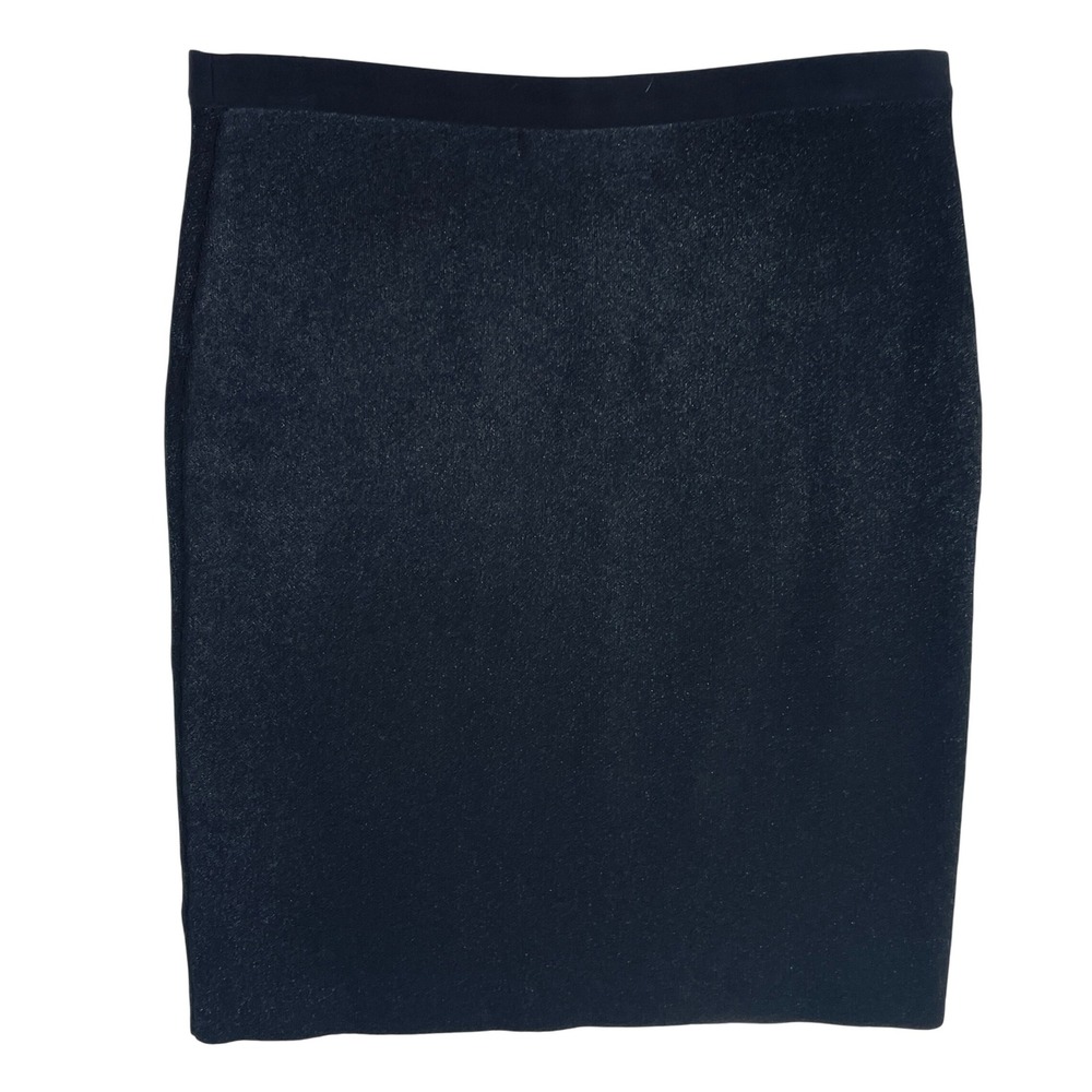 Rachel Rachel Roy Black Pencil Skirt -‎ Sleek Knitwear Office Career M